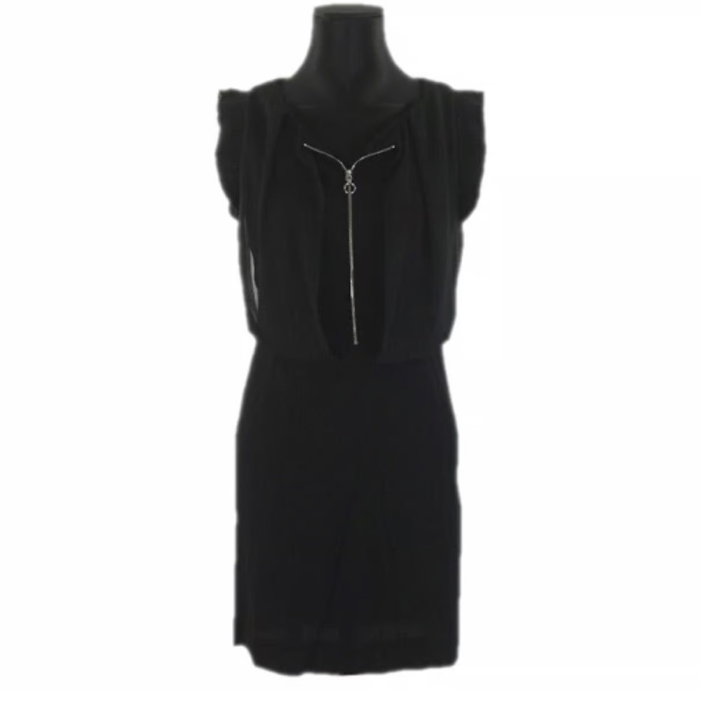 Sandro Black Mini Dress